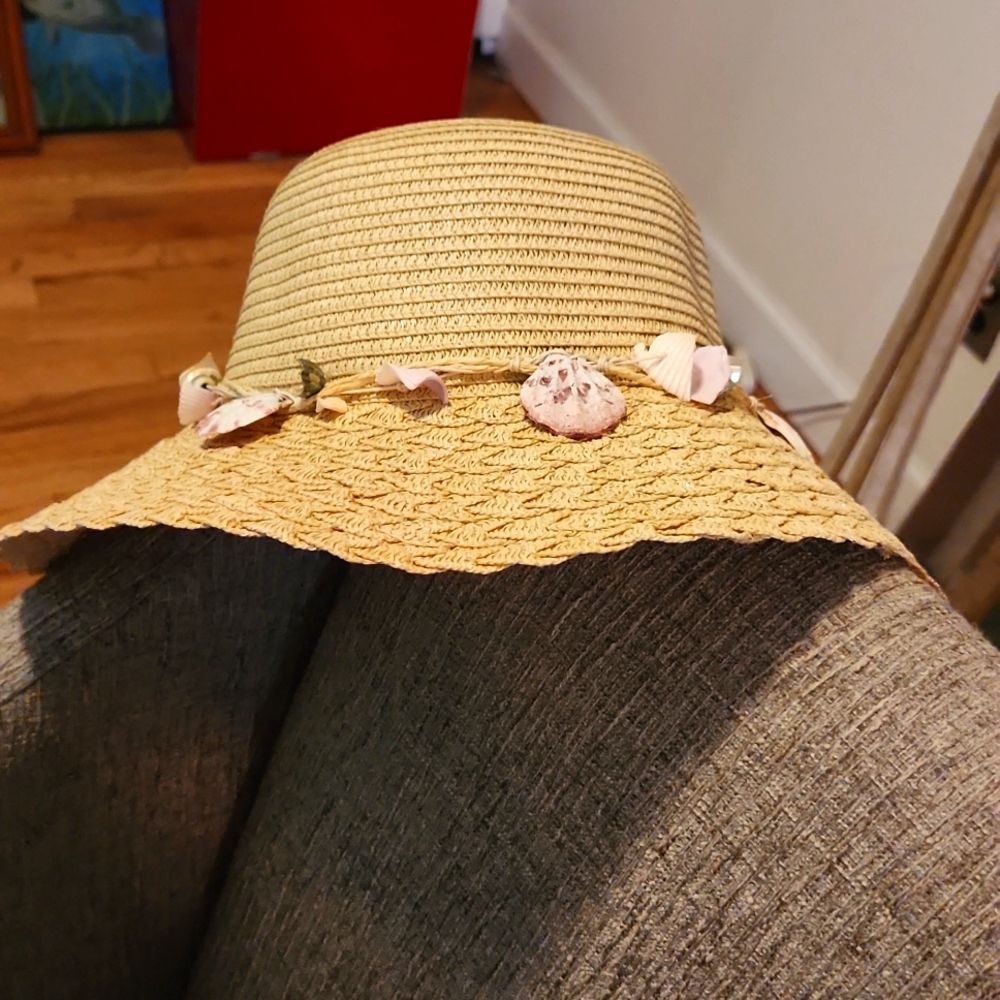 RAREST Brand new gorgeous hat ties hang in back to style however you want NWOT - Picture 3 of 7